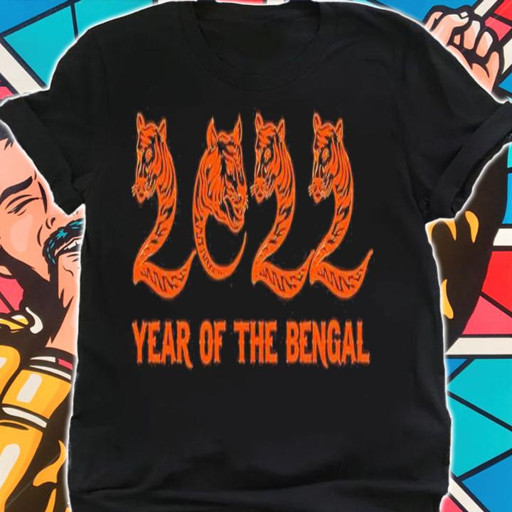 Cincinnati Bengals 2022 Year Of The Bengal Tiger Shirt shirt
