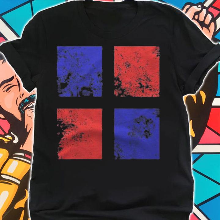 Cool And Modern Dominican Flag Tshirt Design Vintage T-shirt shirt