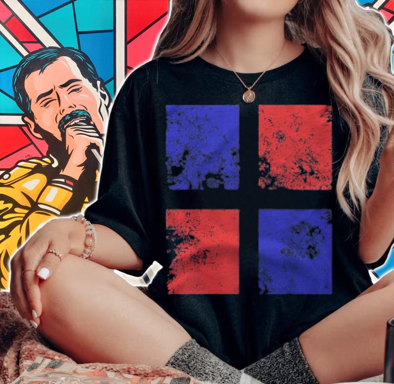 Cool And Modern Dominican Flag Tshirt Design Vintage T-shirt woman shirt