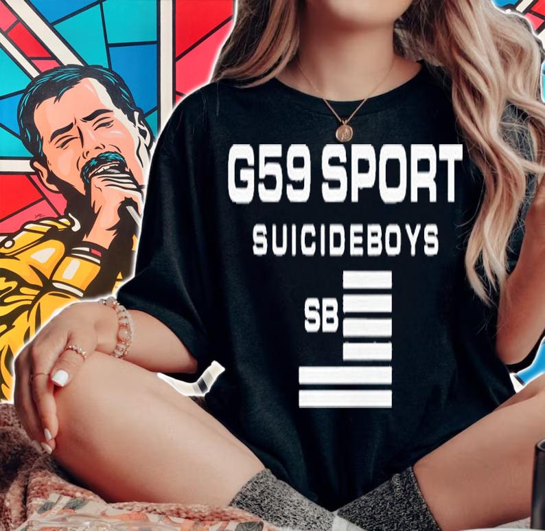 G59 Sport Logo Suicideboys Sb T-Shirt woman shirt