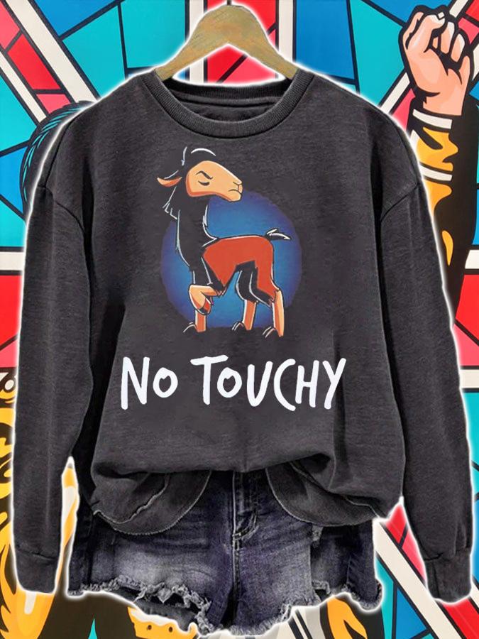 Kuzco Llama No Touchy Shirt sweatshirt