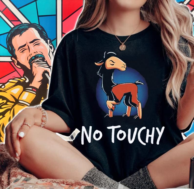 Kuzco Llama No Touchy Shirt woman shirt