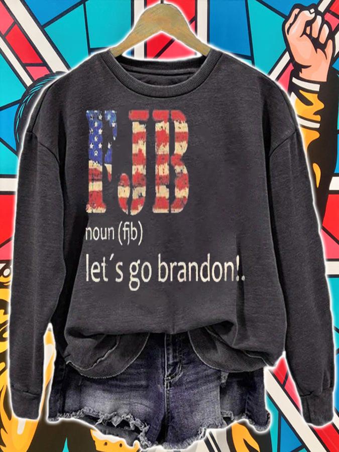 Lets Go Brandon Definition Us Flag Shirt sweatshirt