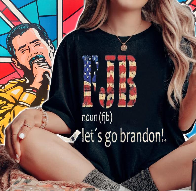 Lets Go Brandon Definition Us Flag Shirt woman shirt