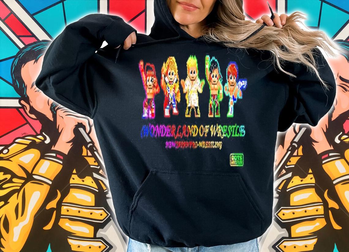 New Japan Pro Wrestling Wonderland of Wrestling shirt hoodie