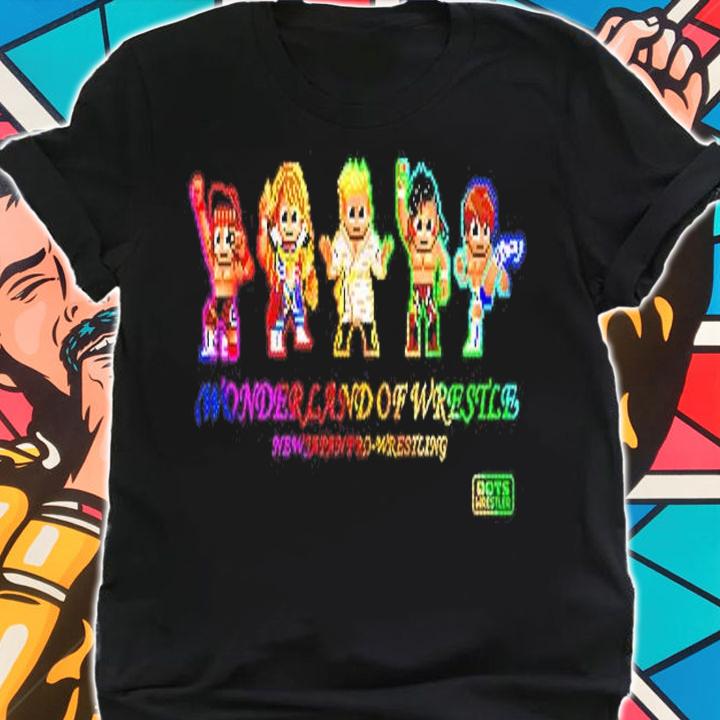 New Japan Pro Wrestling Wonderland of Wrestling shirt shirt