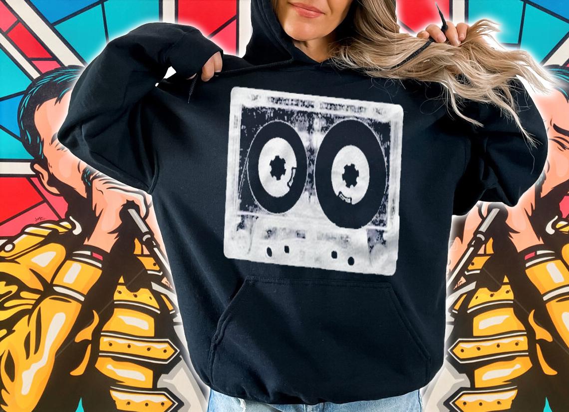 Retro Vintage Tape 80S 90S Oldschool Cassette Pullover Shirt