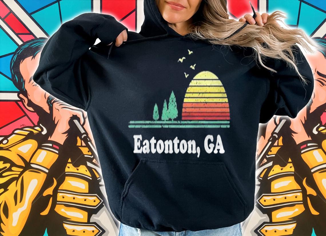 Vintage Eatonton, Georgia Home Souvenir Print shirt hoodie