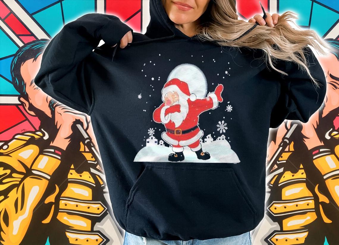 Christmas Santa Claus Dabbing Xmas Vacation Winter Holidays Shirt