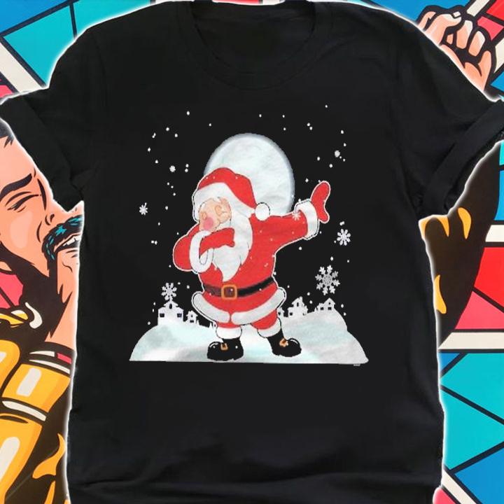Christmas Santa Claus Dabbing Xmas Vacation Winter Holidays Shirt