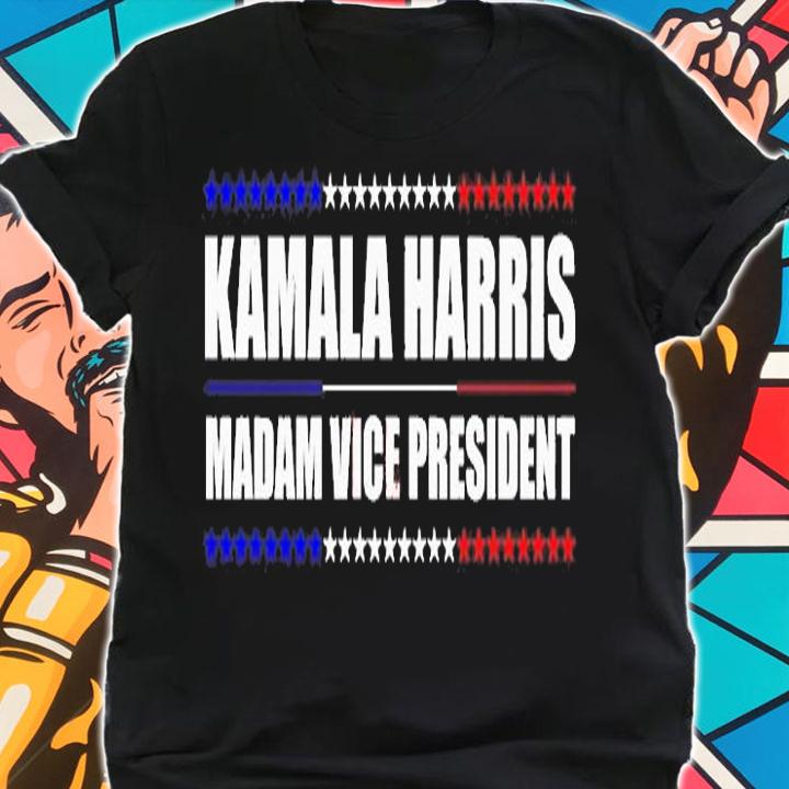Kamala Harris Madam Vice President 2021 Joe Biden T-Shirt shirt