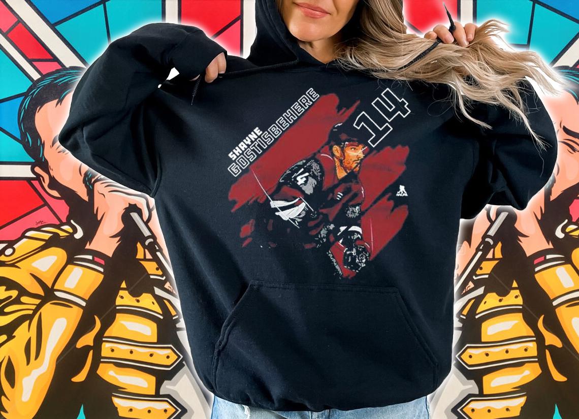 Shayne Gostisbehere Arizona Stripes Hockey Signatures Shirt hoodie