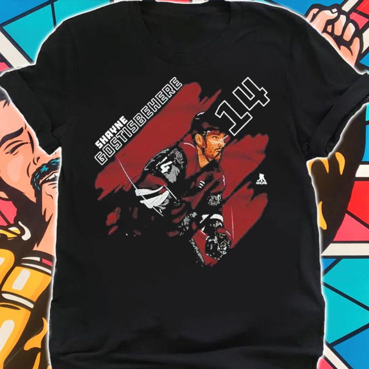 Shayne Gostisbehere Arizona Stripes Hockey Signatures Shirt shirt