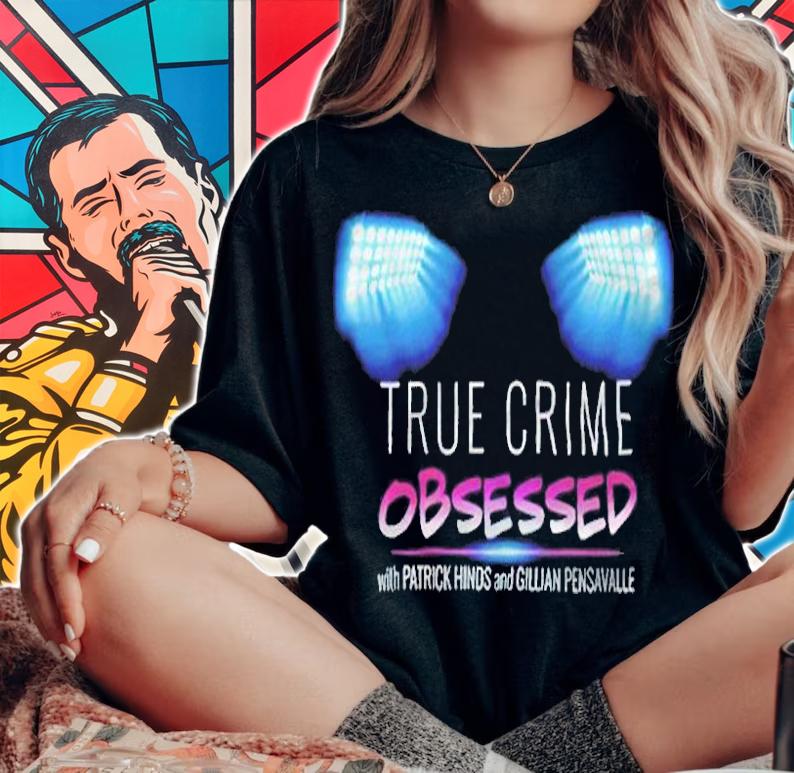 True crime obsessed with patrick hinds and gillian pensavalle flood lights T-shirt