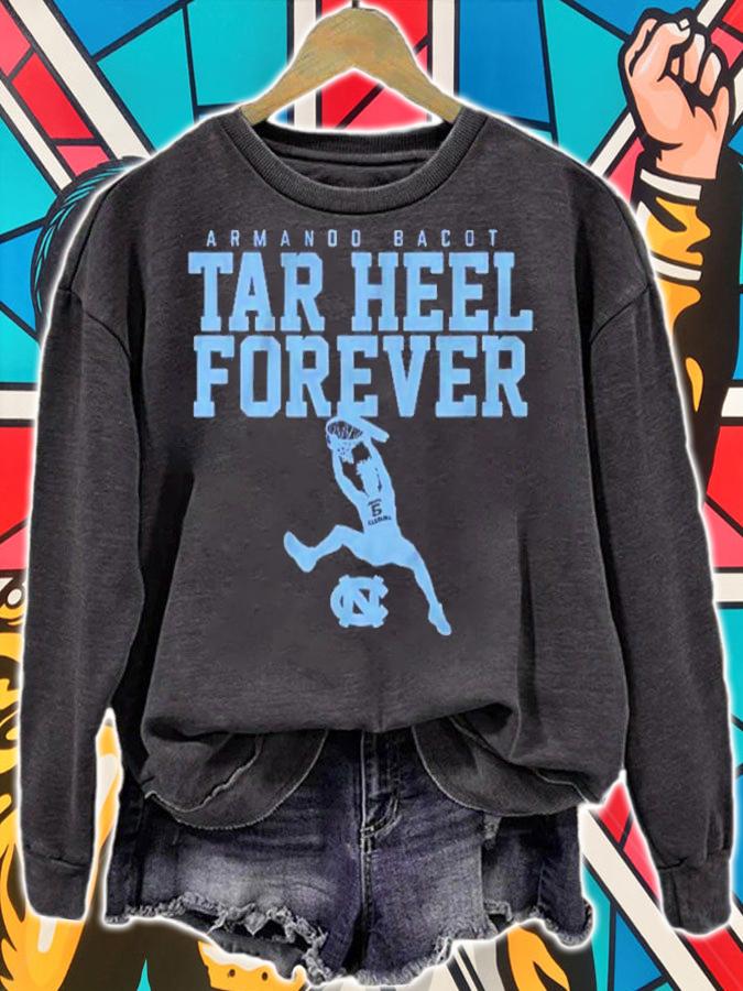UNC North Carolina Tar Heels Basketball Armando Bacot Tar Heel Forever Shirt