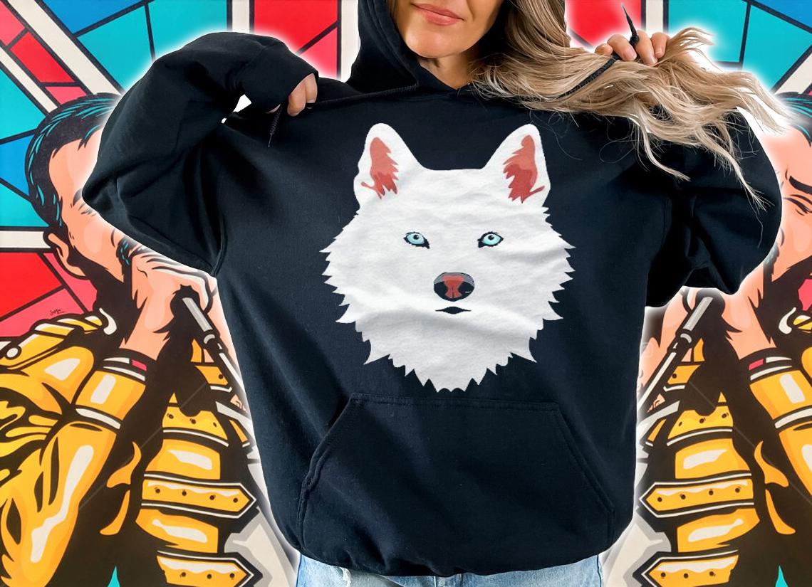 White Siberian Husky Canine White Snow Dog Shirt