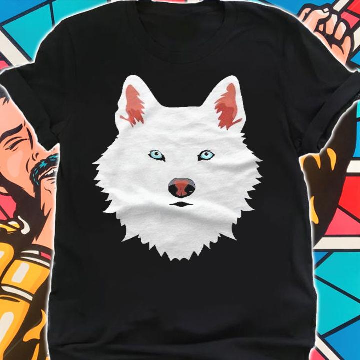 White Siberian Husky Canine White Snow Dog Shirt