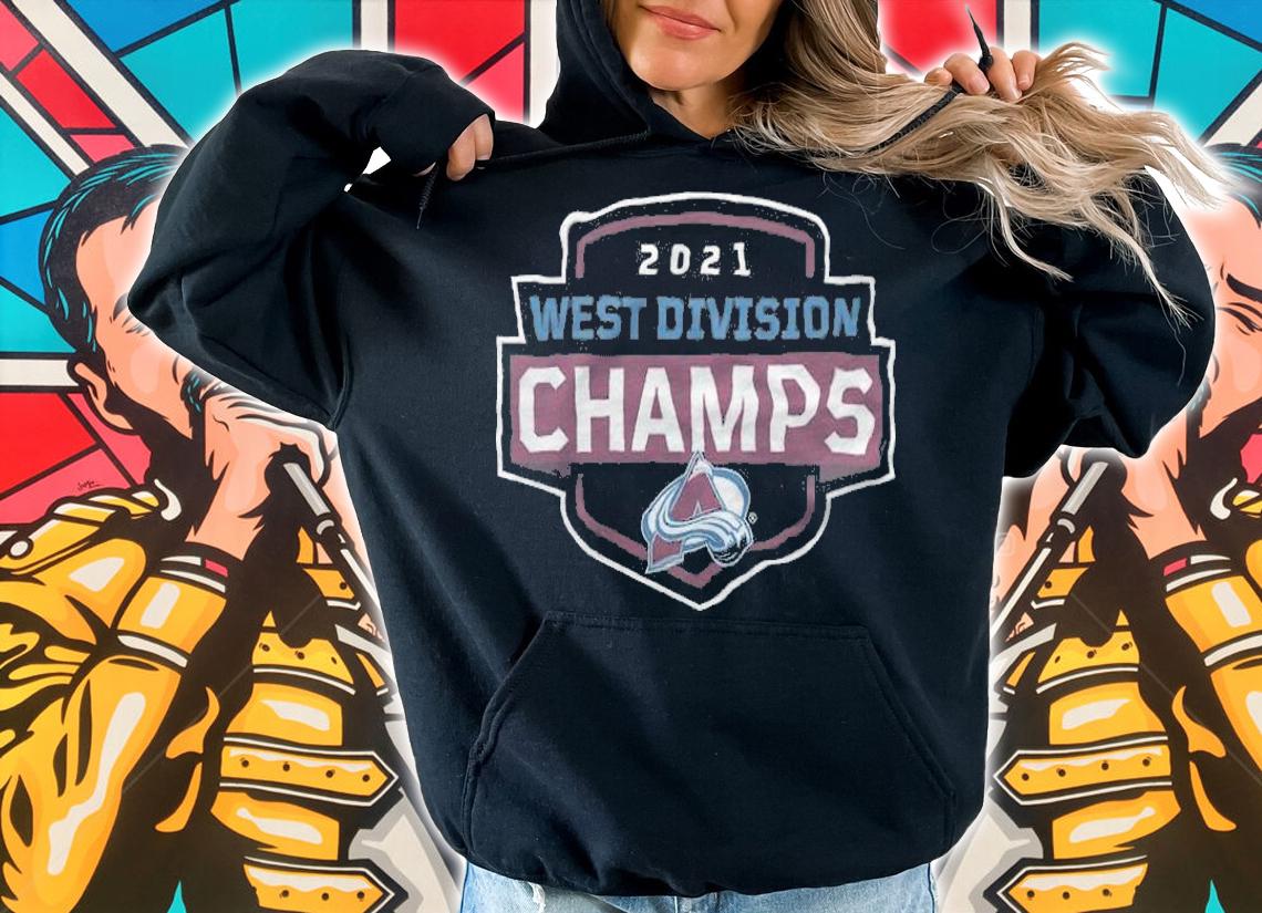 Colorado Avalanche 2021 West Division Champions Coming At You Shirt hoodie