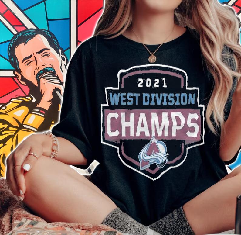 Colorado Avalanche 2021 West Division Champions Coming At You Shirt woman shirt