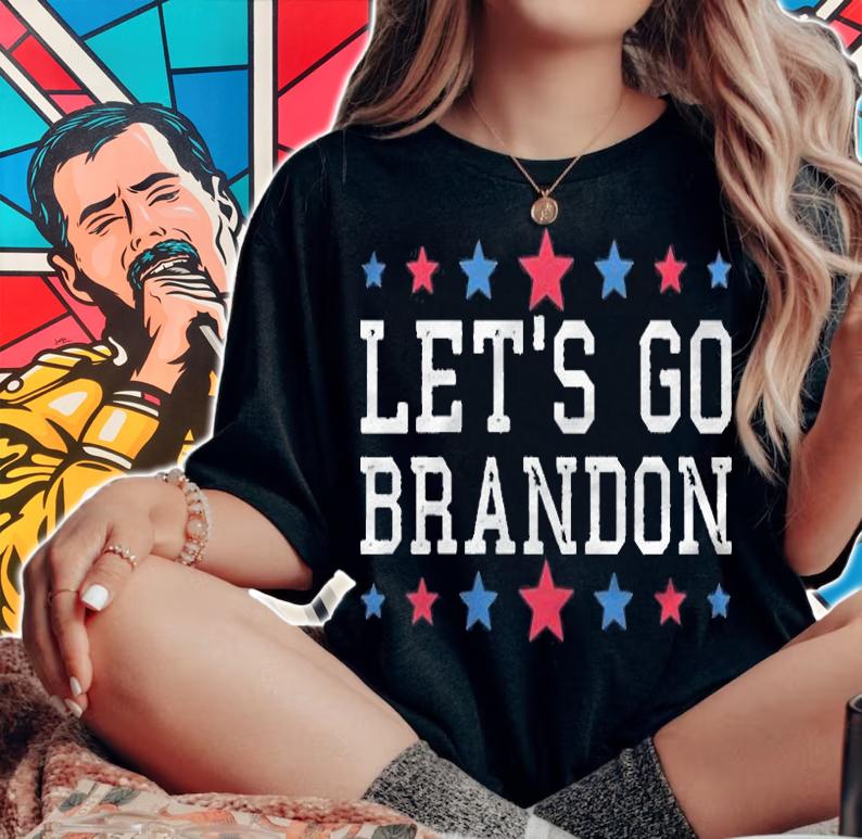 Hot let's Go Brandon Chant Joe Biden Event Sports T-Shirt woman shirt