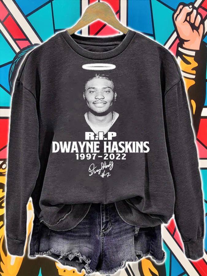 RIP Dwayne Haskins 1997 2022 Signature T-Shirt sweatshirt