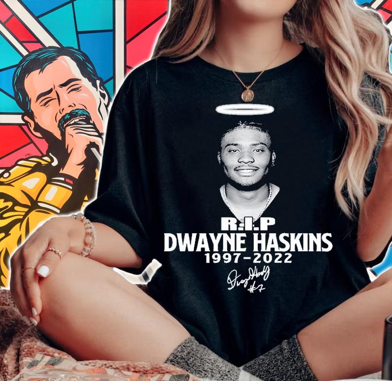 RIP Dwayne Haskins 1997 2022 Signature T-Shirt woman shirt