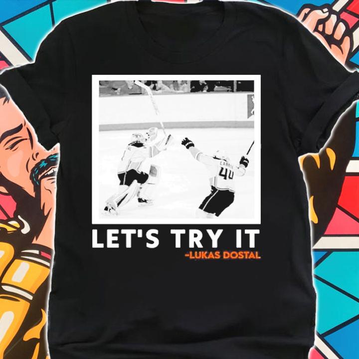 San Diego Gulls Let's Try It Lukas Dostal Shirt