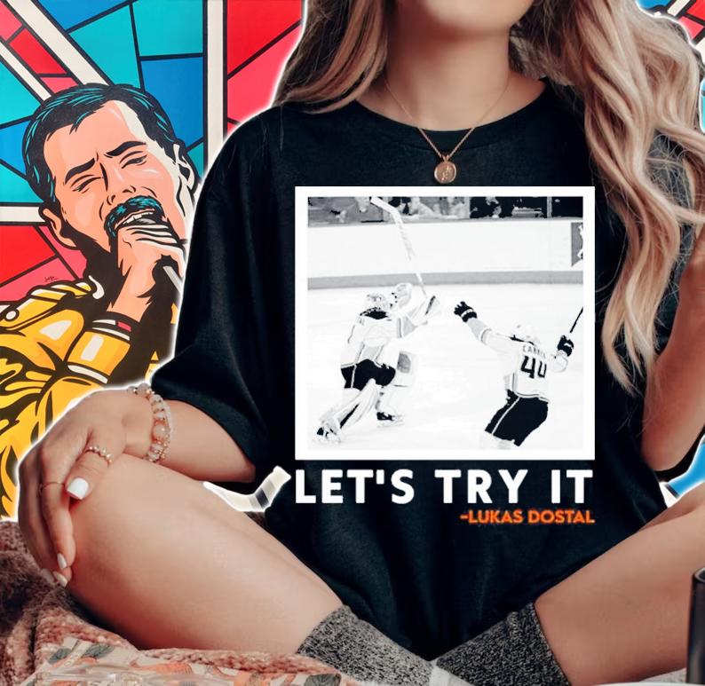 San Diego Gulls Let's Try It Lukas Dostal Shirt
