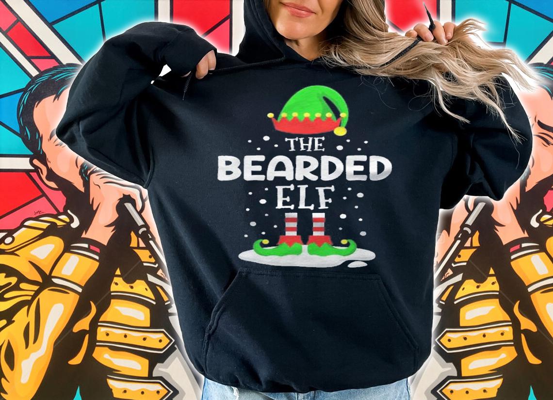 The Bearded Elf Christmas Family Matching Costume Pjs Shirt