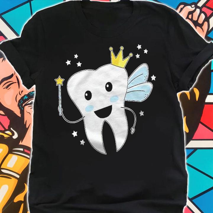 Tooth Fairy Halloween Costume Dental Assistant Dentist (2) Shirt