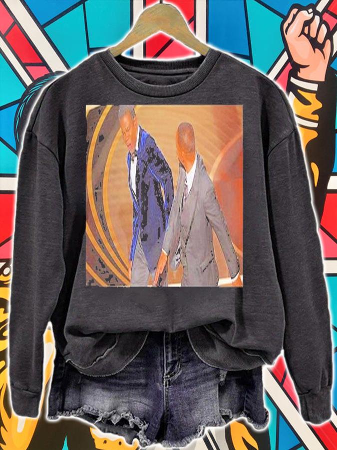 Will Smith smacks Chris Rock T-Shirt sweatshirt