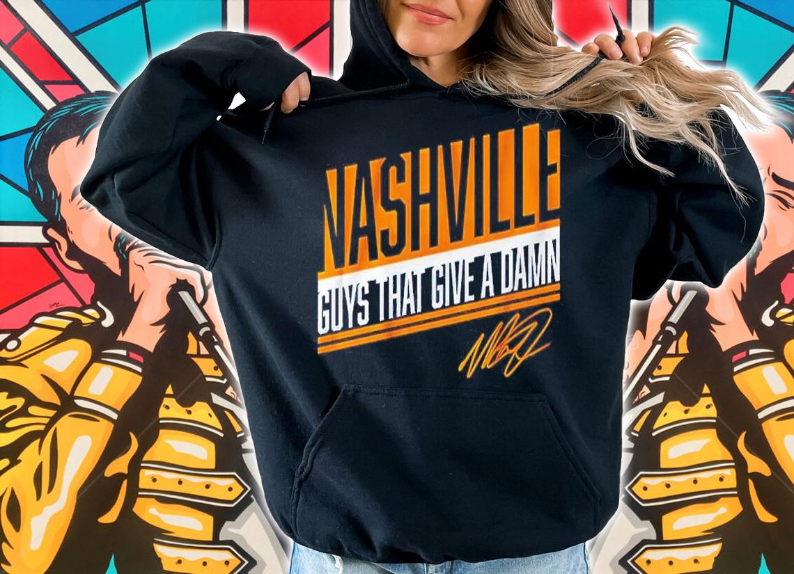 Matt Duchene Nashville Guys That Give A Damn Signatures Shirt hoodie