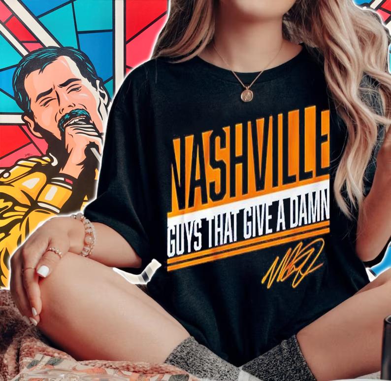 Matt Duchene Nashville Guys That Give A Damn Signatures Shirt woman shirt