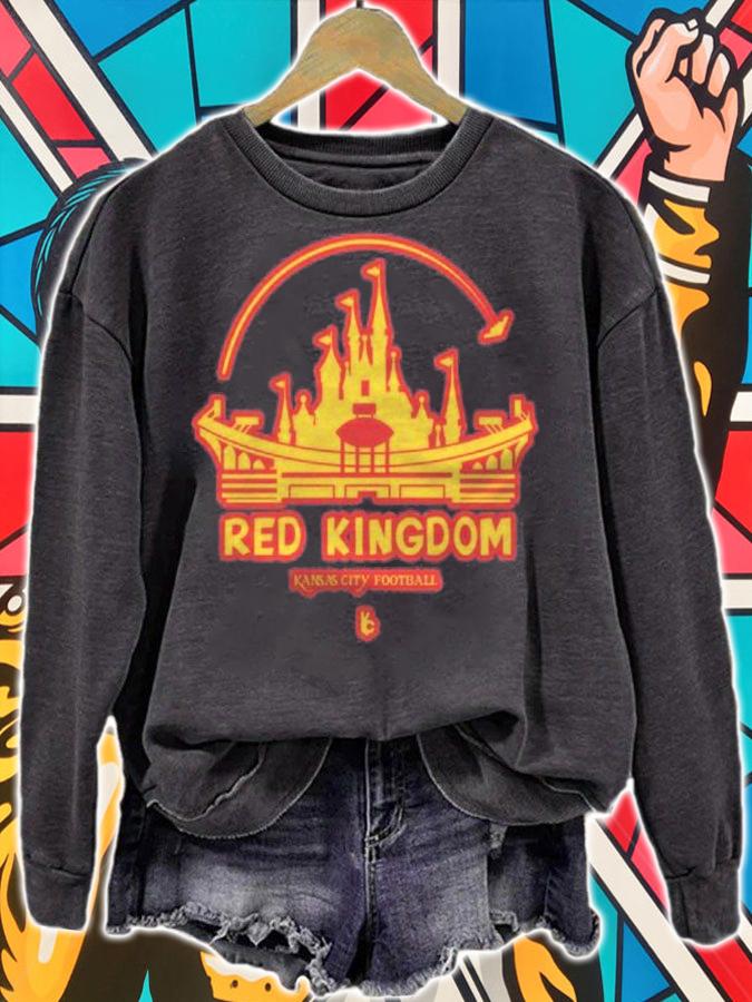 Red Kingdom Kansas City Castle T-shirt sweatshirt