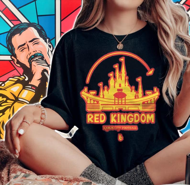 Red Kingdom Kansas City Castle T-shirt woman shirt
