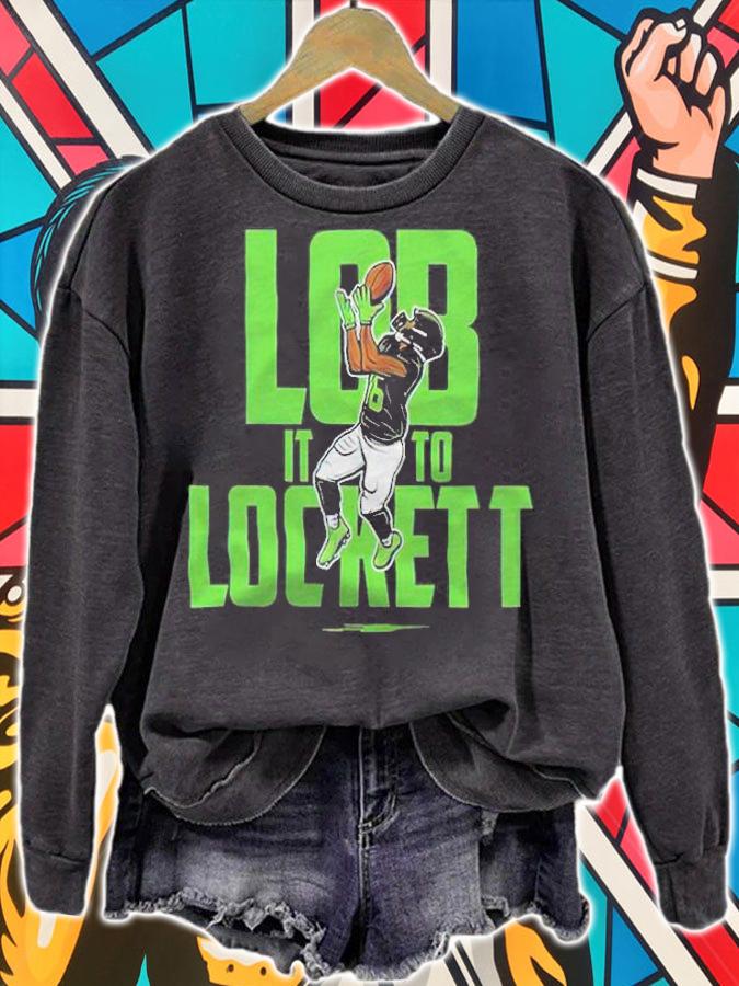 Tyler Lockett Lob it to Lockett 2021 T-shirt sweatshirt