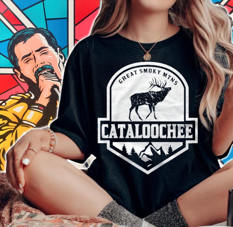 Cataloochee Valley North Carolina Great Smoky Mountains T-shirt woman shirt