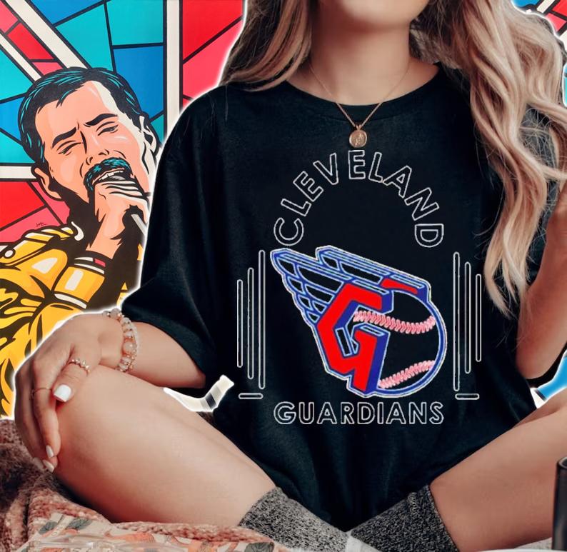 Cleveland Guardians MLB Baseball Shirt woman shirt