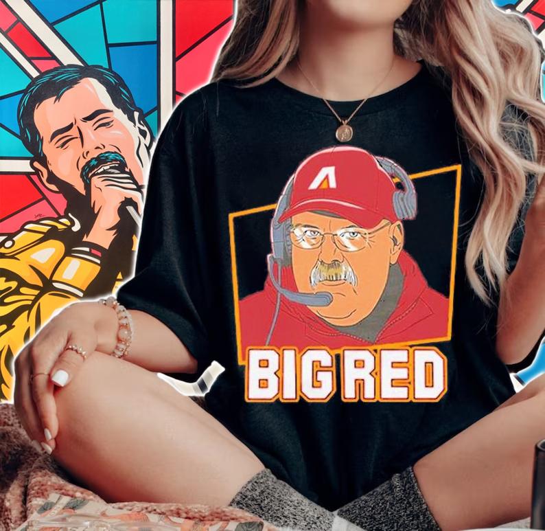 Coach Andy Reid Big Red T-Shirt woman shirt