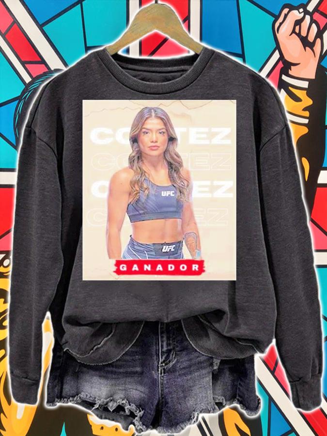 Felicidades Tracy Cortez Ganador UFC 274 T-Shirt sweatshirt