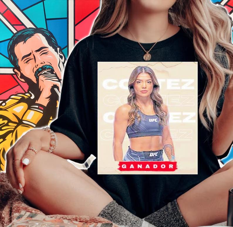 Felicidades Tracy Cortez Ganador UFC 274 T-Shirt woman shirt