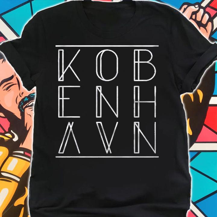 Kobenhavn Shirt Mens Womens Kids Cool Font Copenhagen Shirt shirt