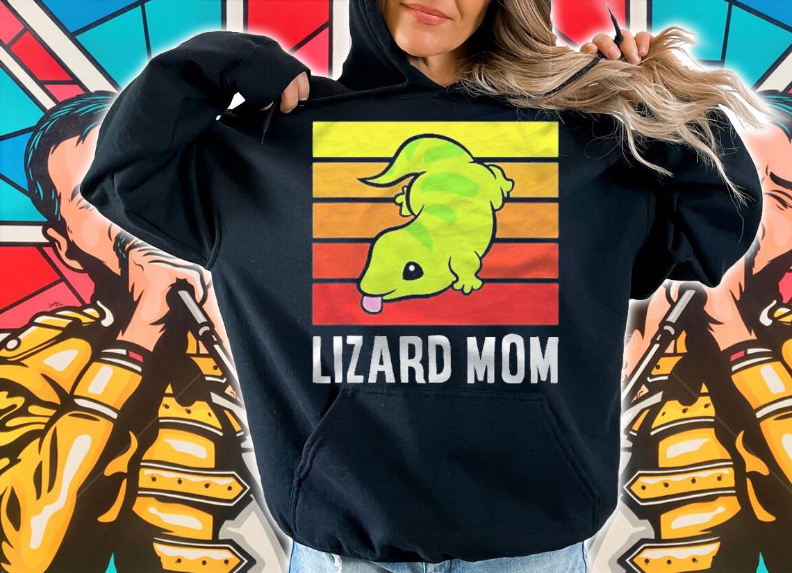 Lizard Mom Funny Lizard Owner Shirt hoodie