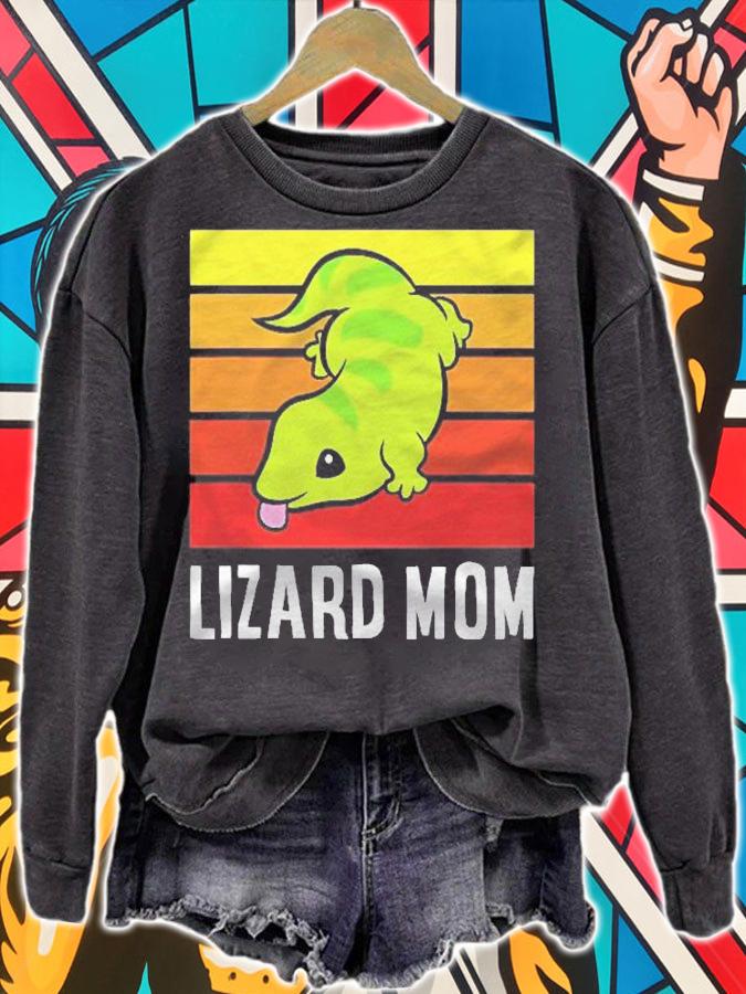 Lizard Mom Funny Lizard Owner Shirt sweatshirt