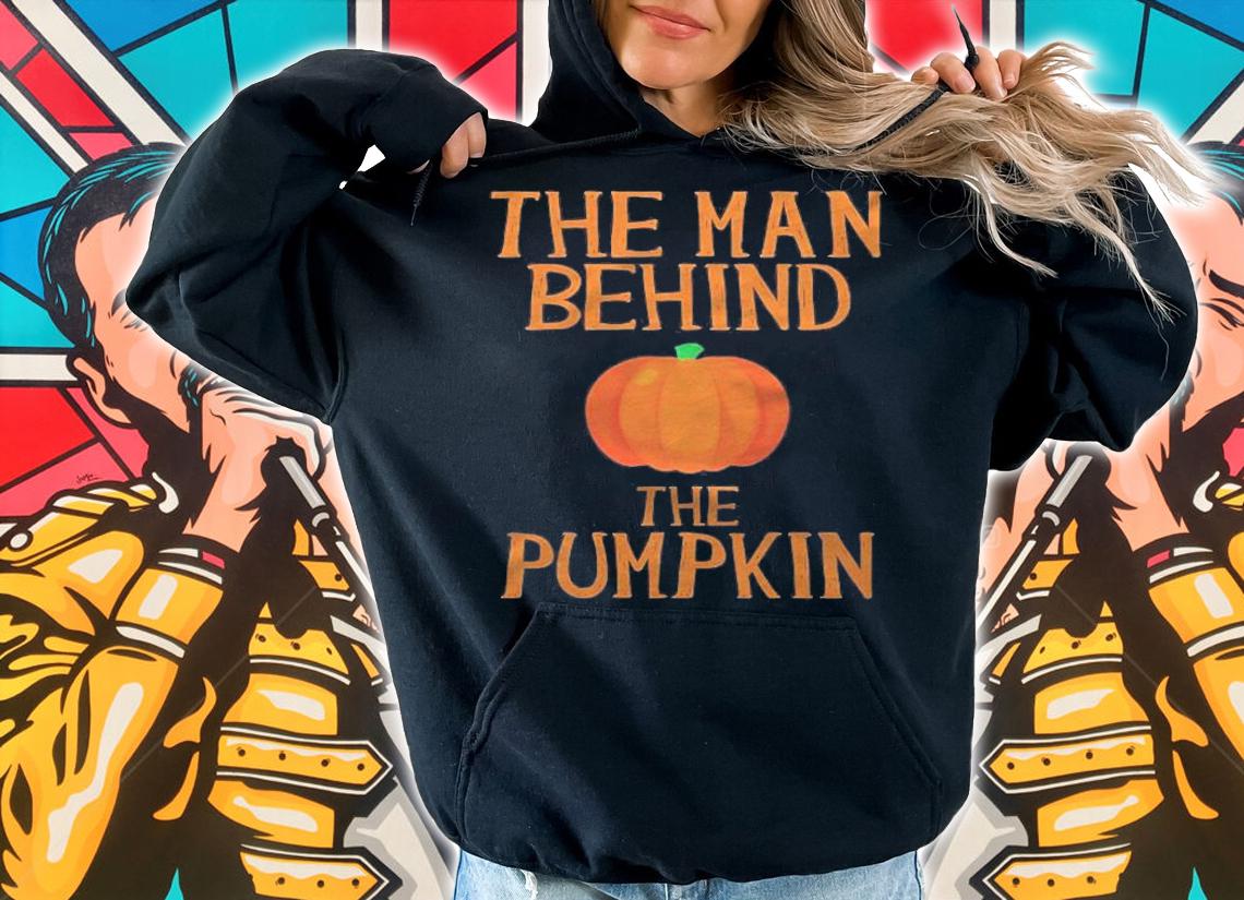 Mens Halloween Pregnancy Shirt For Men Funny Pumpkin Dad Costume Shirt hoodie