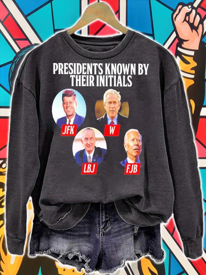 Presidents Known By Their Initials JFK W LBJ FJB Shirt