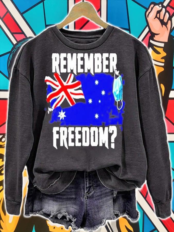 Remember Freedom Australia T-Shirt sweatshirt