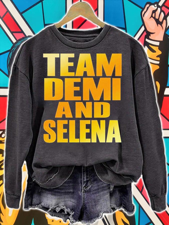 Team Demi and Selena T-shirt