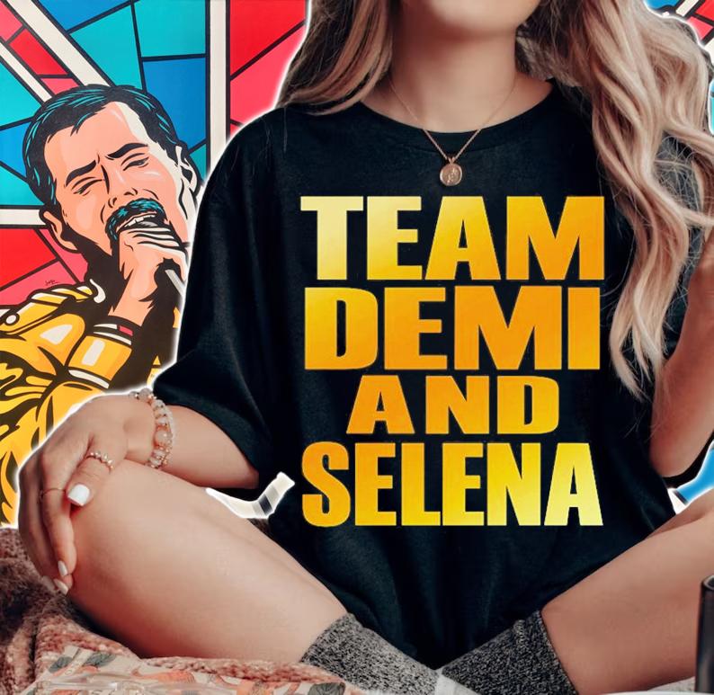 Team Demi and Selena T-shirt