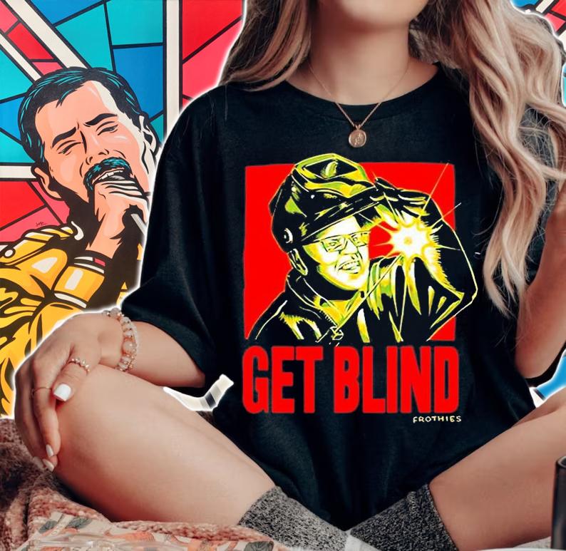 Get Blind Frothies T-Shirt woman shirt